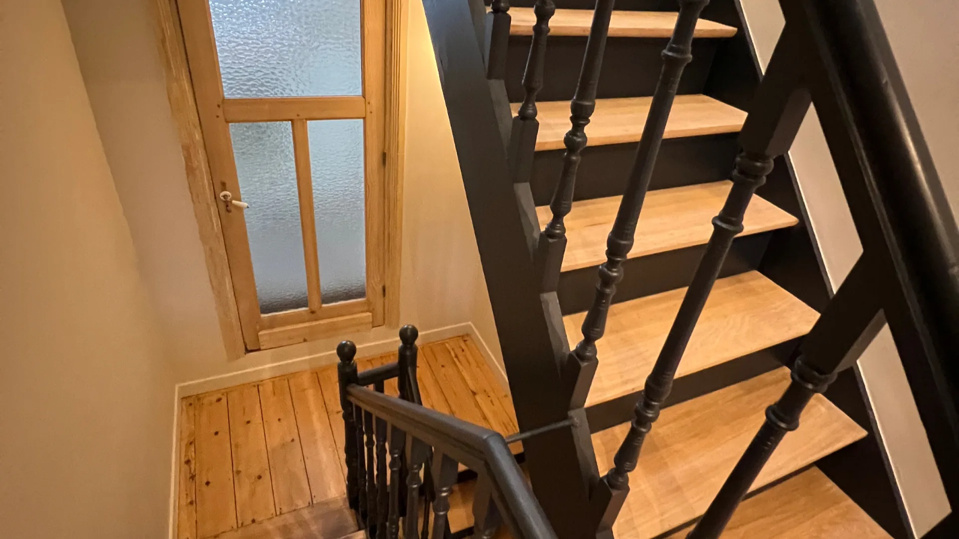 Chantier de peinture intérieure salon