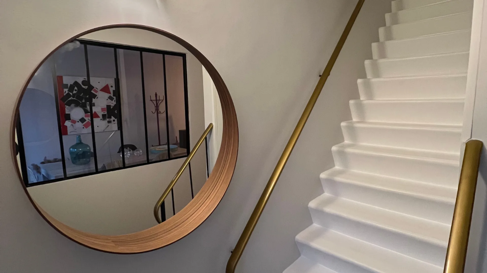 Peinture sur escalier